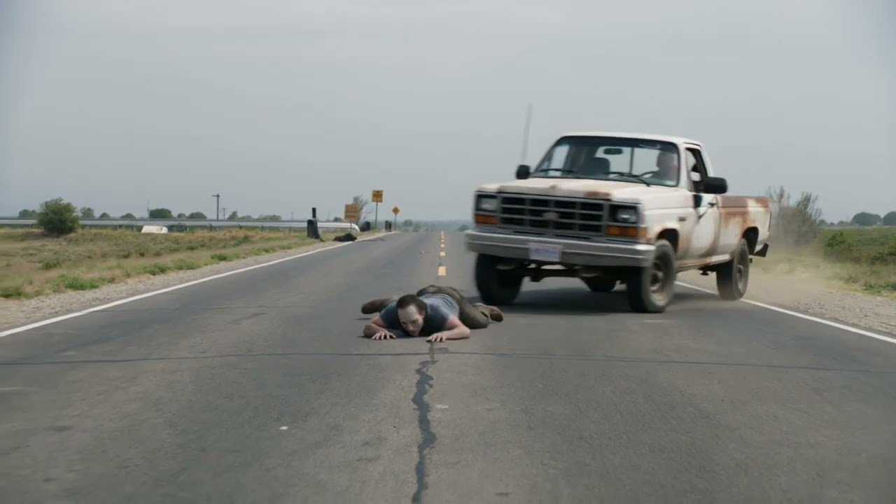 Still from “The Road” / AI Zombie Universe / Made with Runway