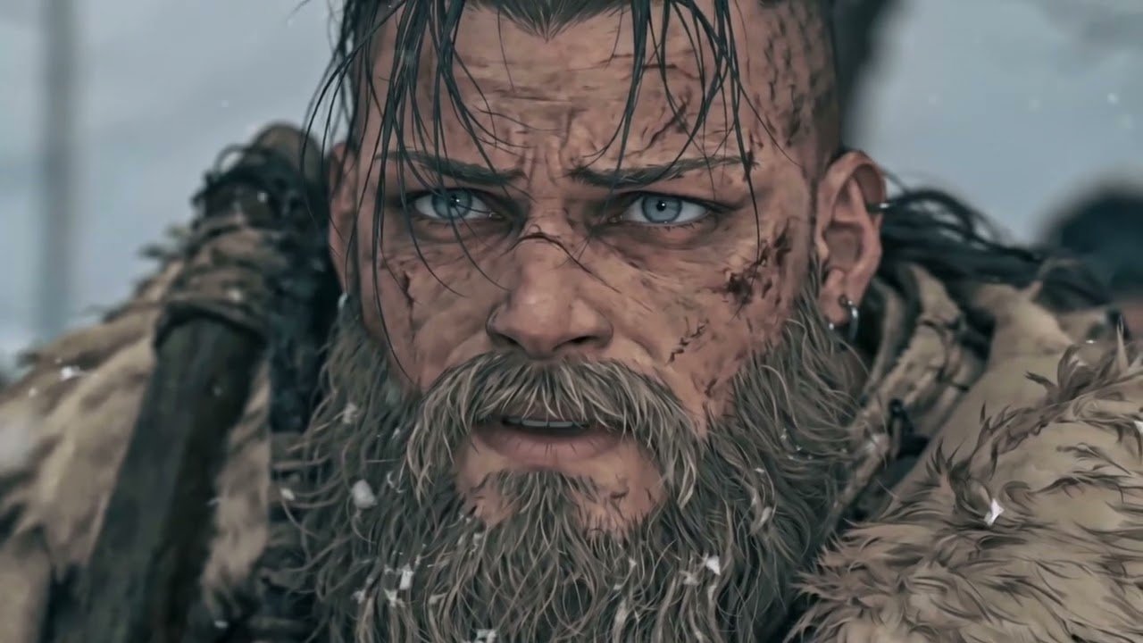 Still from He Came Back / AI Cinematic Viking Short Scene